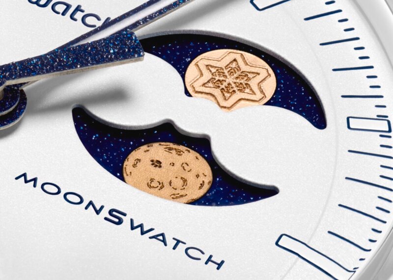 Swatch Mission to Earthphase Moonshine Gold Cold Moon Swatch Mission to Earthphase Moonshine Gold Cold Moon