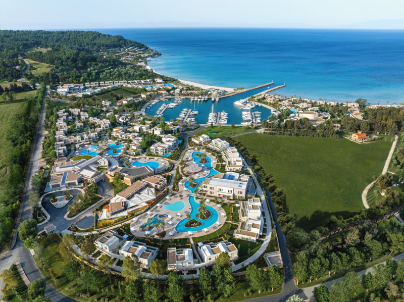 Porto Sani vanuit de lucht - Sani Resort Porto Sani vanuit de lucht - Sani Resort