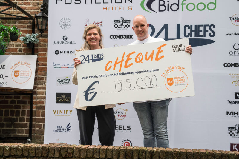 24H Chefs initiatiefnemer en organisator Tjitze van der Dam tijdens de voorgaande editie 24H Chefs initiatiefnemer en organisator Tjitze van der Dam tijdens de voorgaande editie