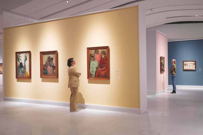 Drents Museum expositie Amrita Sher-Gil © Foto Sake Elzinga Drents Museum expositie Amrita Sher-Gil © Foto Sake Elzinga