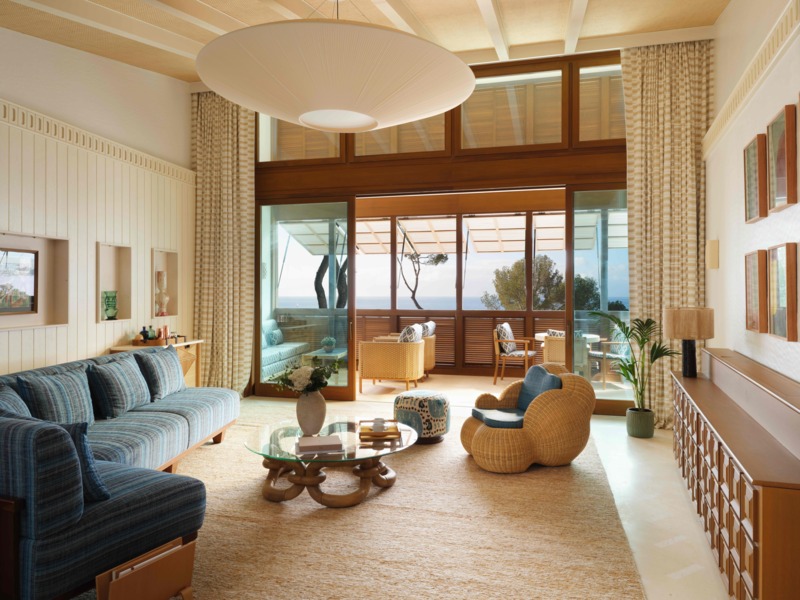 Mandarin Oriental Punta Negra Mallorca - Punta Negra Suite Living Room Mandarin Oriental Punta Negra Mallorca - Punta Negra Suite Living Room