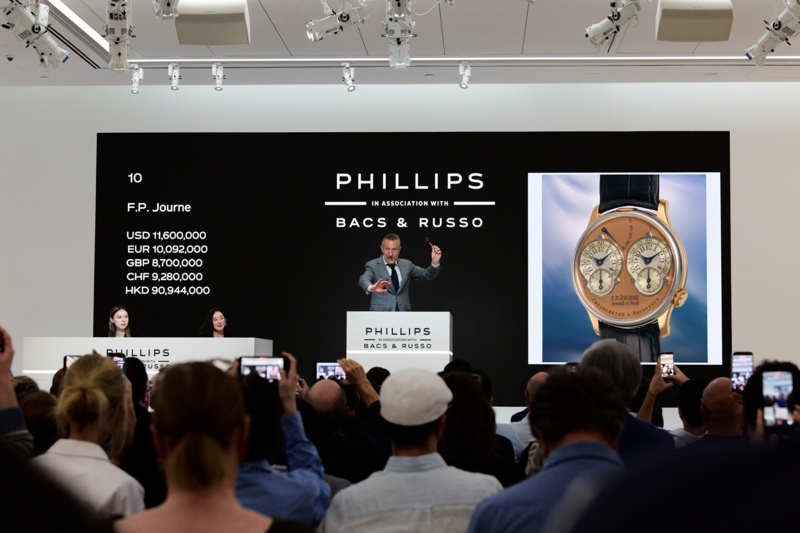 Saleroom auction Phillips in Association with Bacs & Russo Lot 10 FP Journe Saleroom auction Phillips in Association with Bacs & Russo Lot 10 FP Journe