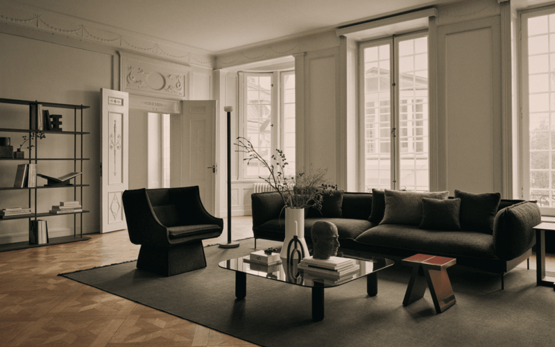 Fogia Lifestyle Jord modular sofa BigSur coffeetable- Bond- Supersolid obj 1- at the building Fogia Lifestyle Jord modular sofa BigSur coffeetable- Bond- Supersolid obj 1- at the building