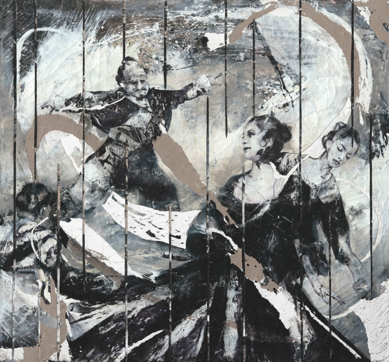 Lita Cabellut, Disparate 12 - Alegre, 200 x 215 Lita Cabellut, Disparate 12 - Alegre, 200 x 215