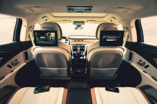 Bentley introduceert Bentley Rear Entertainment
