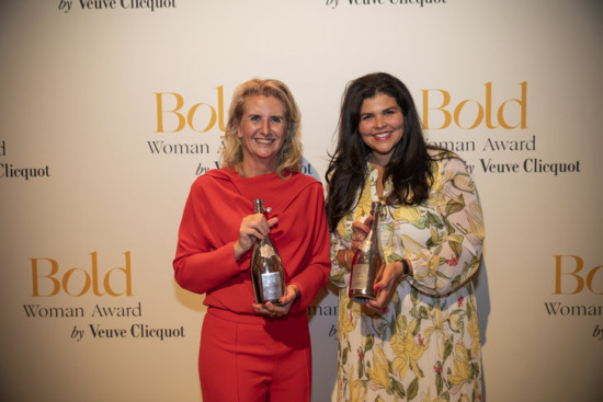 Marinka Nooteboom wint Veuve Clicquot Bold Woman Award 2021