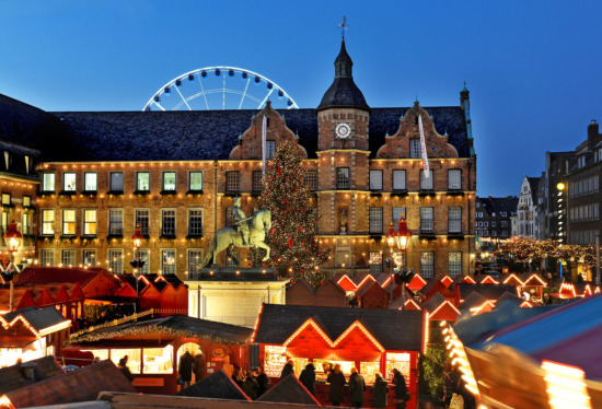 Met 8 kerstmarkten zorgt Düsseldorf weer voor een sfeervolle kerstbeleving