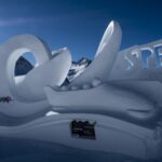 Skiën in openluchtgalerie in Ischgl