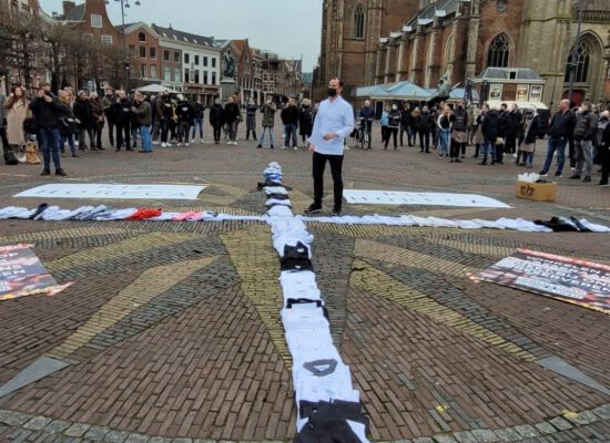Protestacties horeca door heel Nederland