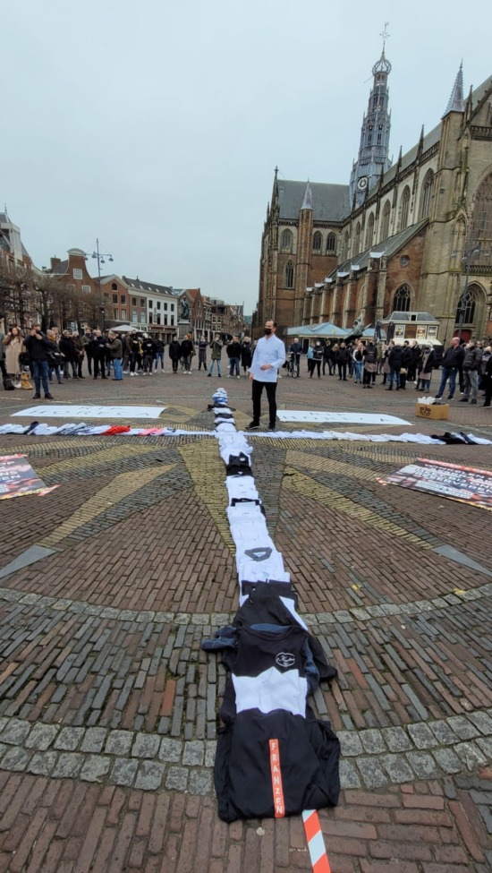 Protestacties horeca door heel Nederland