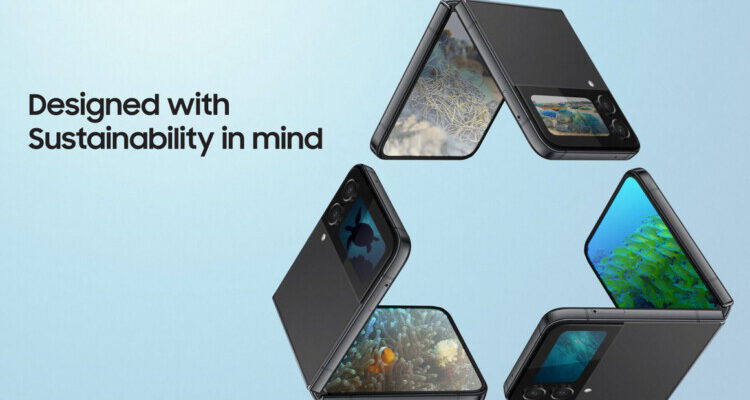 Nieuwe Samsung Foldables gaan voor een duurzamere toekomst