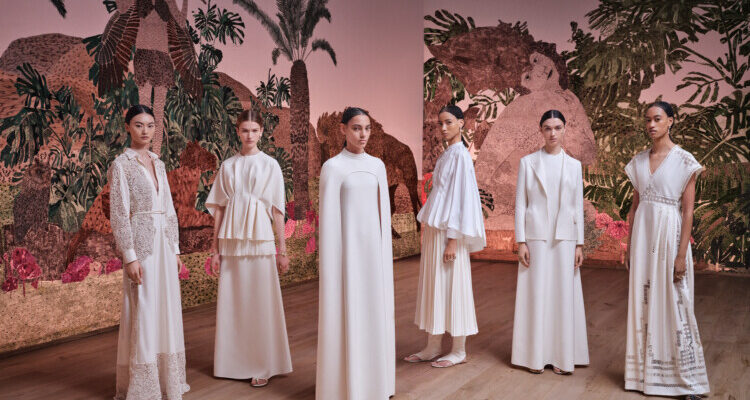 Modegodinnen: de mooiste looks van de Dior Haute Couture herfst/winter 2023-2024 collectie