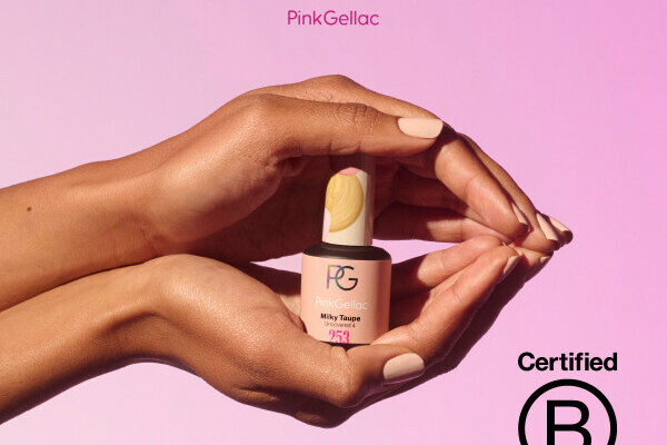 Gelnagellakmerk Pink Gellac is B Corp gecertificeerd